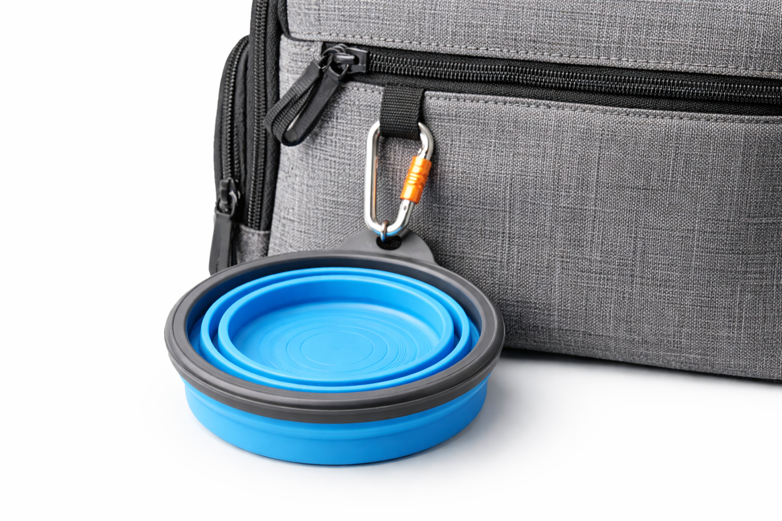 Weehawken Pet Shop Collapsible Silicone Pet Bowl – Portable Foldable Dog And Cat Travel Feeding Bowl, Lightweight Food And Water Dish - Image 4